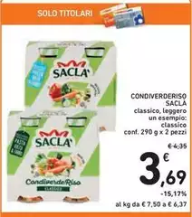 Saclà - Condiverderiso