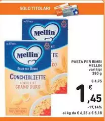 Mellin - Pasta Per Bimbi