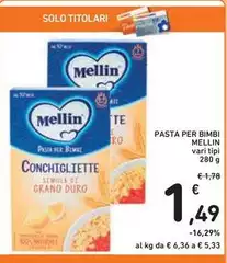 Mellin - Pasta Per Bimbi