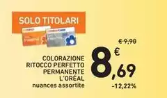 L'Oreal - Colorazione Ritocco Perfetto Permanente