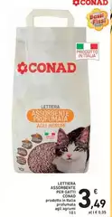 Conad - Lettiera Assorbente Per Gatto