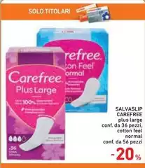 Carefree - Salvaslip