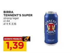 Tennent's - Birra Super