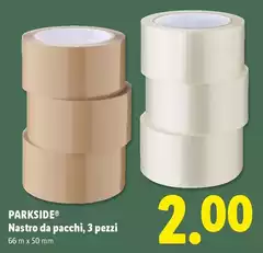 Parkside - Nastro Da Pacchi, 3 Pezzi