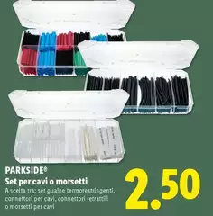 Parkside - Set Per Cavi O Morsetti