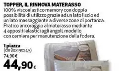 Topper, Il Rinnova Materasso