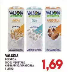 Valsoia - Bevanda 100% Vegetale Avena