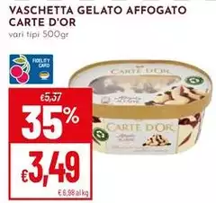 Carte d'or - Vaschetta Gelato Affogato