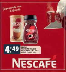 Nescafé - Preparato Solubile Per Cappucino