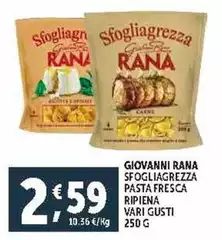 Giovanni Rana - Sfogliagrezza Pasta Fresca Ripiena