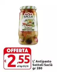 Saclà - Antipasto