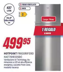 Hotpoint - Frigorifero HAT701932SDC