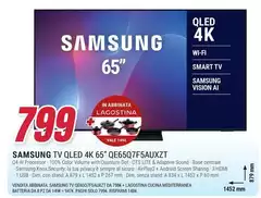 Samsung - Tv Qled 4k 65" QE65Q7F5AUXZT