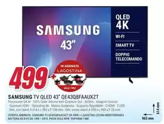 Samsung - Tv Qled 43" QE43Q8FAUXZT
