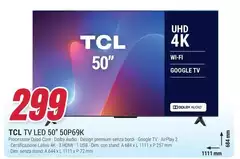 TCL - Tv Led 50" 50P69K