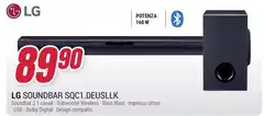 LG - Soundbar SQC 1, DEUSLLK
