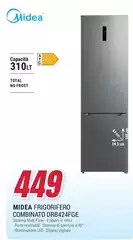 Midea - Frigorifero Combinato DRB424FGE