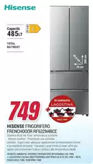 Hisense - Frigorifero French Door RF62N4BCE