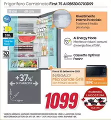 Samsung - Frigorifero Combinato First 75 AI RB53DQ703DS9