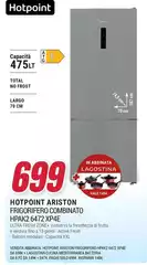 Hotpoint - Frigorifero Combinato HPA42 6472 XP4E