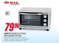 Ariete - Forno Elettrico Bon Cuisine Art.984