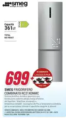 Smeg - Frigorifero Combinato RCC21XDNMC