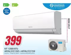 Splendid - BT 12000 BTUX ARYALSIELE12UE + ARYALSIEL12UI