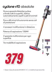 Miele - Cyclone V10 Absolute