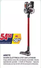Ariete - Scopa Elettrica 2757 22v Lithium