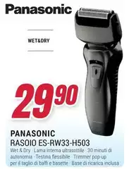 Panasonic - Rasoio Es-RW33-H503