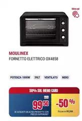 Moulinex - Fornetto Elettrico 0x4858