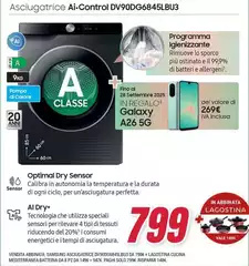 Samsung - ASCUATTRIC AI-CONTROL DV90DG6845LBU3