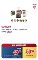 Kenwood - Processor / Robot Multipro Fdp31.360gy