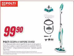 Polti - Scopa A Vapore SV450