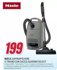 Miele - Aspirapolvere A Traino Con Sacco Guardm 1 Select