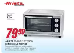 Ariete - Forno Elettrico Bon Cuisine Art.984