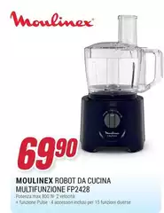 Moulinex - Robot Da Cucina Multifunzione FP2428