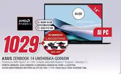 Asus - Zenbook 14 UM3406KA-QD065W