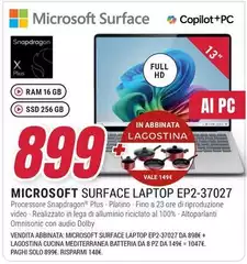 Microsoft - Surface Laptop Ep2-37027