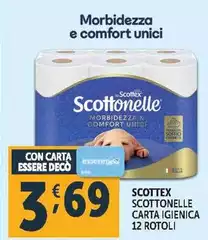 Scottex - Scottonelle Carta Igienica 12 Rotoli