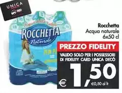 Rocchetta - Acqua Naturale