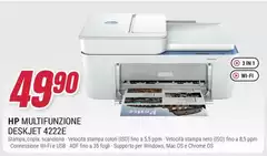 HP - Multifunzione Deskjet 42222e