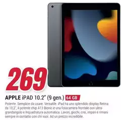 Apple - Ipad 10.2" (9 Gen.) 64 GB