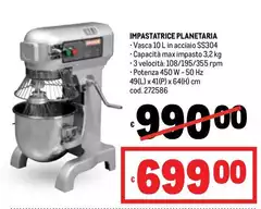 Max - Impastatrice Planetaria