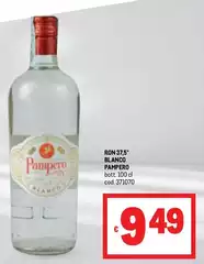 Pampero - Ron 37,5° Blanco