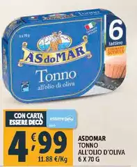 Asdomar - Tonno All'Olio D'Oliva
