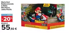 Jakks - Mario Kart Radiocomando 2.4GHz Mini Racer Jacks Pacific