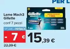 Gillette - Lame Mach3