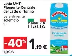 Piemonte - Latte Uht  Centrale Del Latte Di Torino
