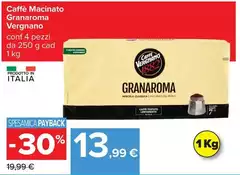 Vergnano - Caffè Macinato Granaroma